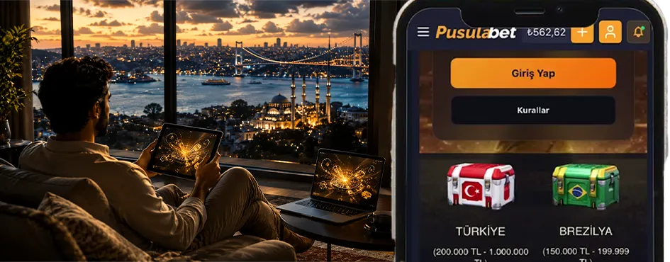 Mobil ve Masaüstünden Pusulabet'e Giriş Karşılaştırması – Pusulabet